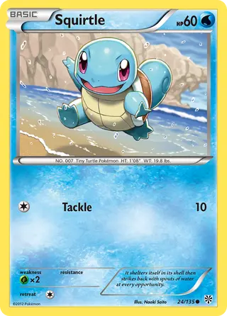 Carta Squirtle
