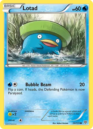 Carta Lotad