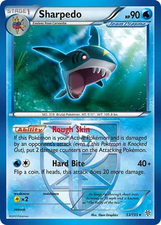 Carta Sharpedo