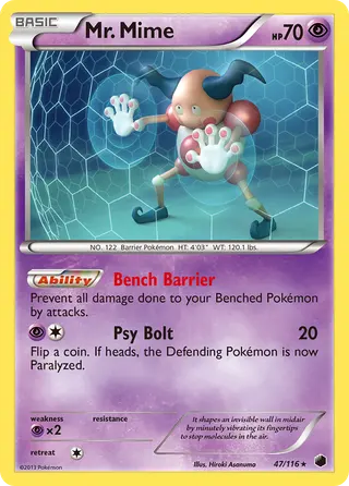 Carta Mr. Mime