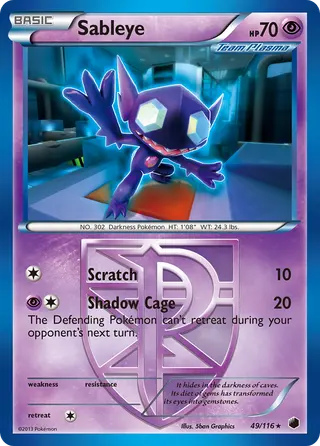 Carta Sableye