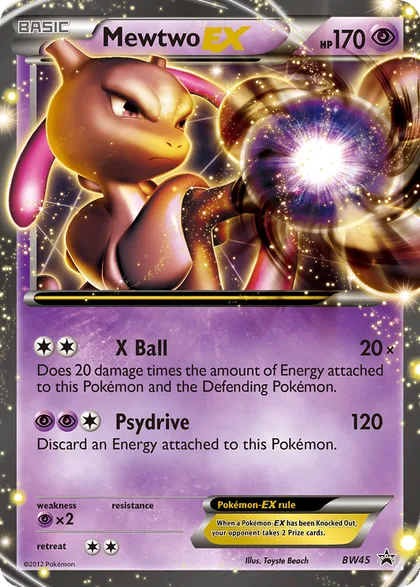 Carta Mewtwo EX