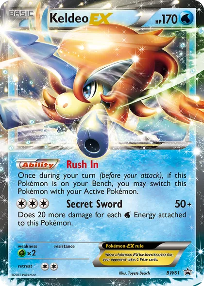 Carta Keldeo EX