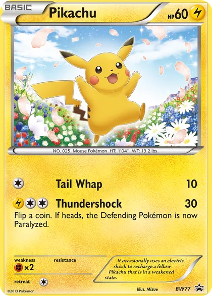 Carta Pikachu