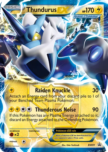 Carta Thundurus EX