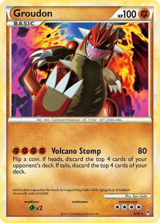 Carta Groudon