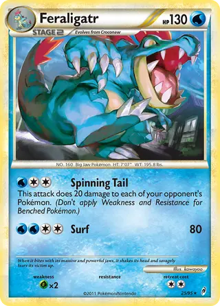 Carta Feraligatr
