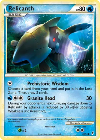 Carta Relicanth