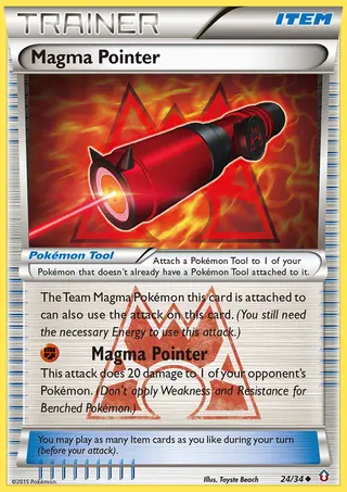 Carta Ponteiro Magma