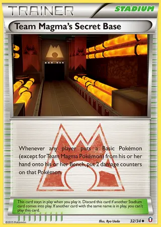Carta Base Secreta da Equipe Magma