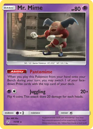 Carta Mr. Mime