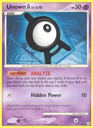 Carta Unown A
