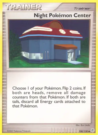 Carta Night Pokémon Center