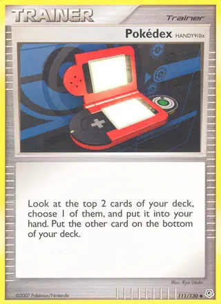 Carta Pokédex HANDY910is