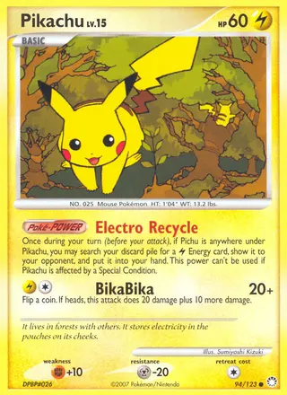 Carta Pikachu