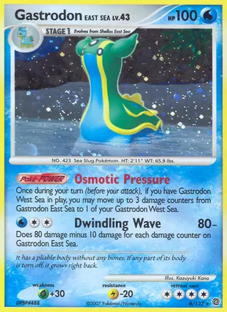 Carta Gastrodon East Sea