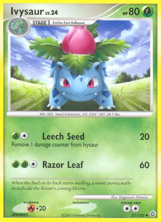 Carta Ivysaur