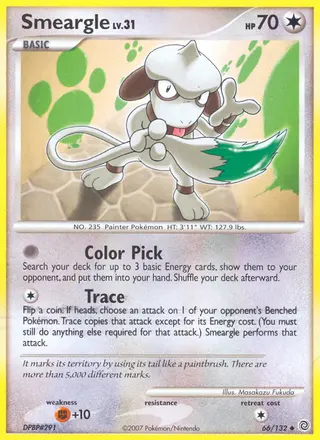 Carta Smeargle