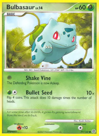 Carta Bulbasaur