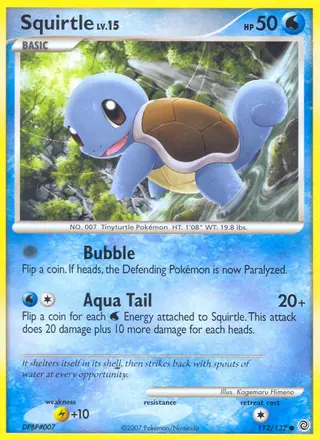 Carta Squirtle