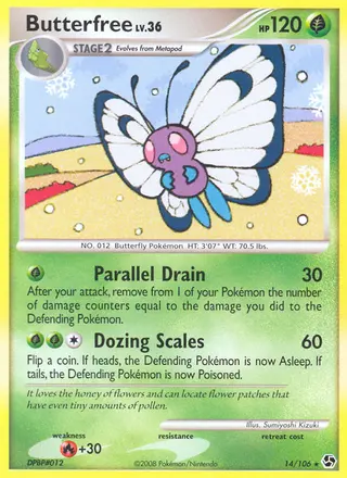 Carta Butterfree