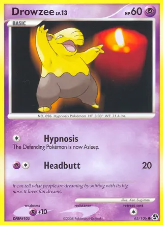 Carta Drowzee