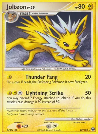 Carta Jolteon