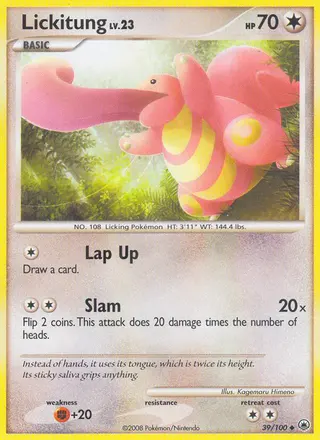 Carta Lickitung