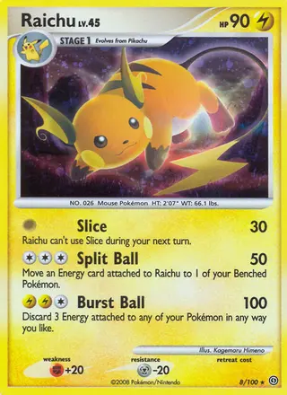 Carta Raichu