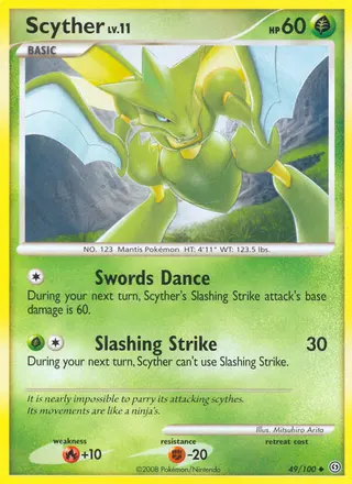 Carta Scyther