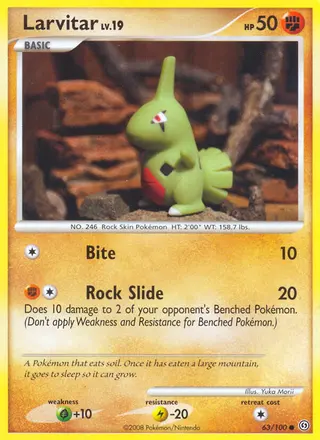 Carta Larvitar