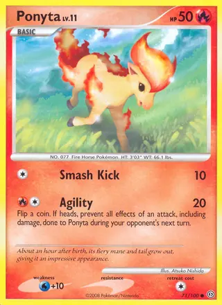 Carta Ponyta