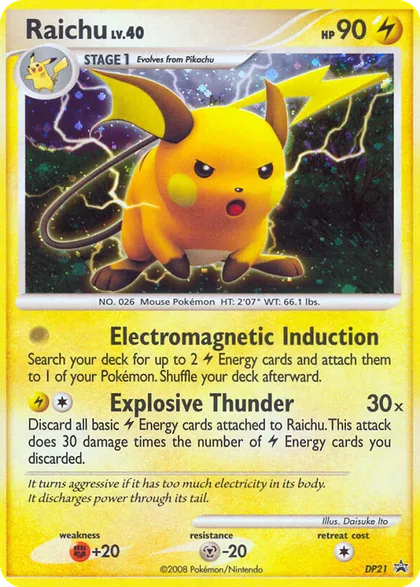 Carta Raichu