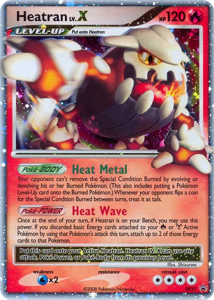 Carta Heatran LV.X