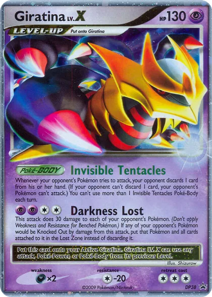 Carta Giratina LV.X