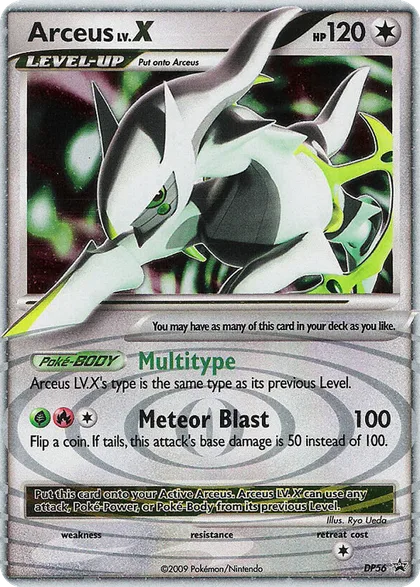 Carta Arceus LV.X
