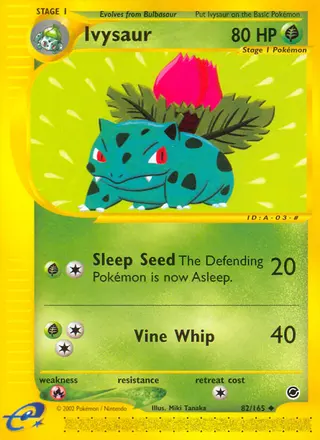 Carta Ivysaur