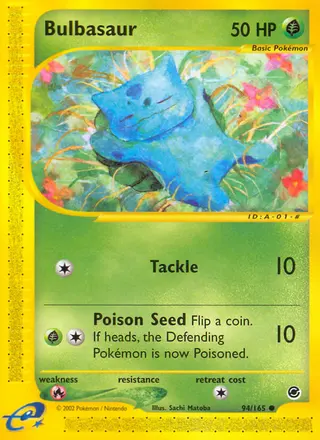 Carta Bulbasaur