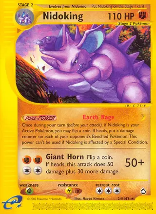 Carta Nidoking