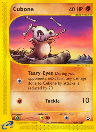Carta Cubone