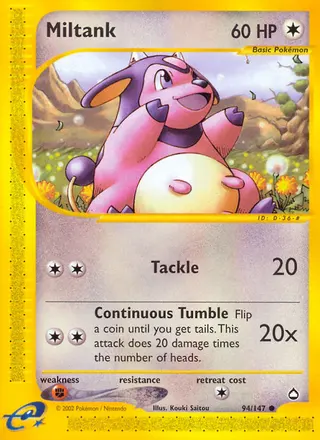 Carta Miltank