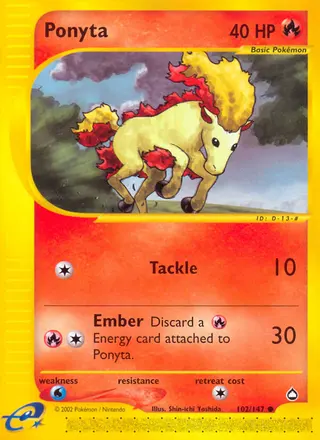 Carta Ponyta