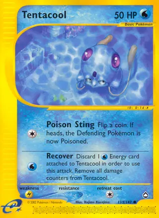 Carta Tentacool