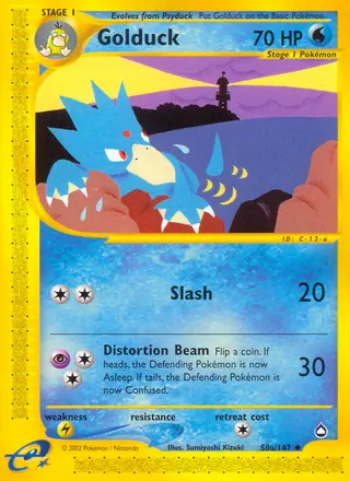 Carta Golduck