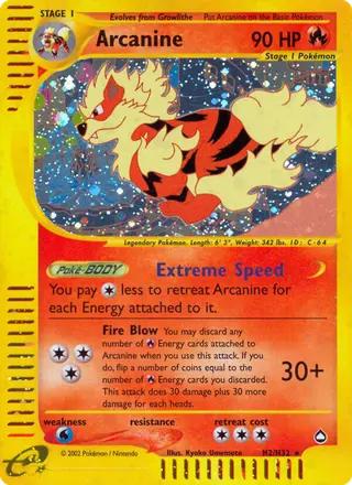 Carta Arcanine