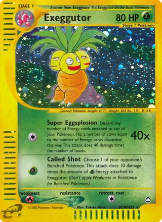 Carta Exeggutor
