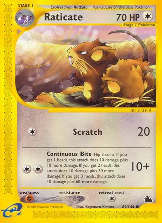 Carta Raticate