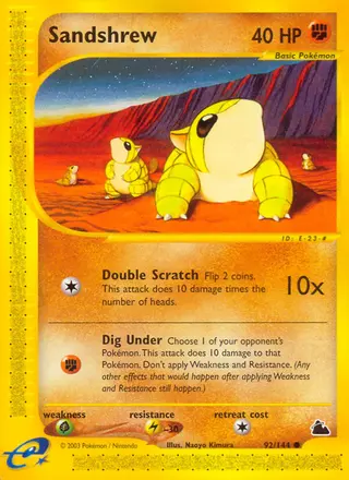 Carta Sandshrew