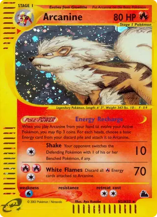 Carta Arcanine
