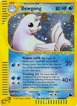 Carta Dewgong